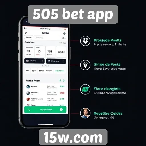 Analise das funcionalidades do 505 bet app